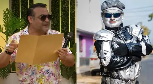 El conductor Juan Carlos Orderique llegó al set de América Hoy y aprovechó en distanciarse de Robotín.