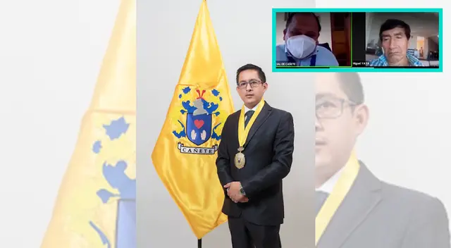 Regidor protagoniza bochornoso momento en charla virtual.