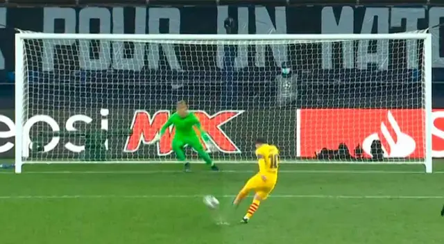 Messi no pudo ante Navas.