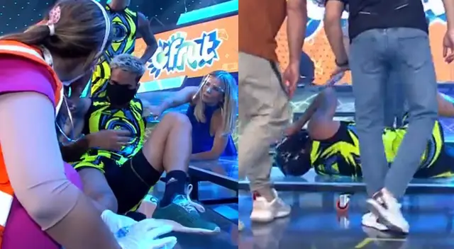 Gino Assereto sufre fuerte lesión en el tobillo. Gino Assereto sufre fuerte lesión en el tobillo.