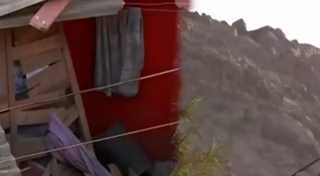 Niña muere en derrumbe en Chosica.