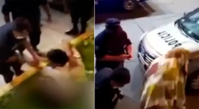 Comas: Policía salva a delincuente de ser linchado por vecinos Comas: Policía salva a delincuente de ser linchado por vecinos