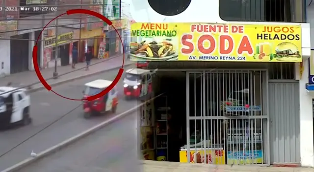 Roban fuente de soda en Carabayllo. Roban fuente de soda en Carabayllo.