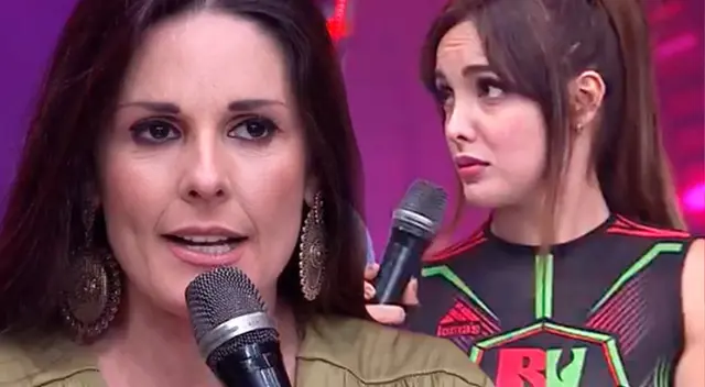 Rebeca Escribens le responde a Rosángela Espinoza.