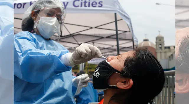 Desciendo el número de contagios en regiones del Perú.