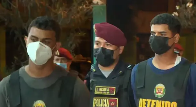 Delincuentes extranjeros son detenidos por la PNP. Delincuentes extranjeros son detenidos por la PNP.