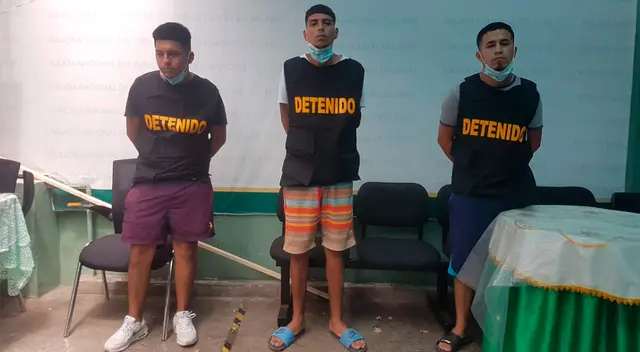 Sujetos serían parte de una banda de raqueteros. Sujetos serían parte de una banda de raqueteros.