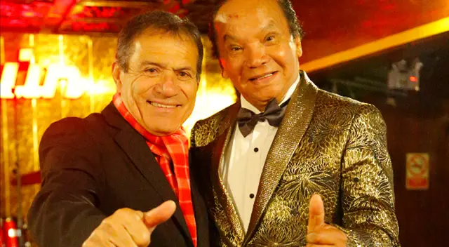 Miguelito ‘El chato’ Barraza y Pablo Villanueva ‘Melcochita’. Miguelito ‘El chato’ Barraza y Pablo Villanueva ‘Melcochita’.