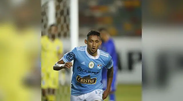 Christofer Gonzales anotó dos goles en la victoria 4-0 del Cristal ante Binacional.