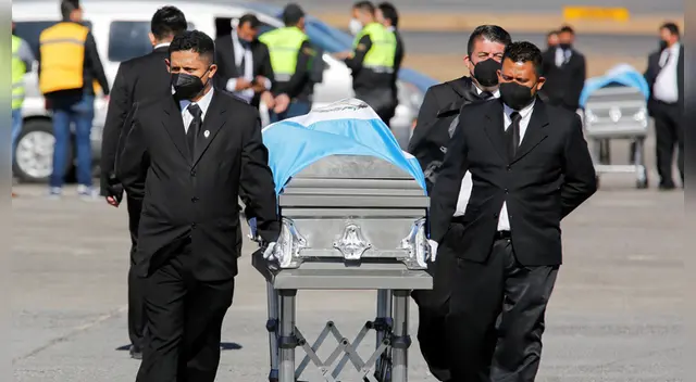 Restos de los inmigrantes repatriados Restos de los inmigrantes repatriados