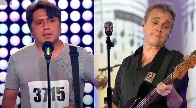 El participante imitó a David Summers vocalista de la recordada banda española Hombres G.