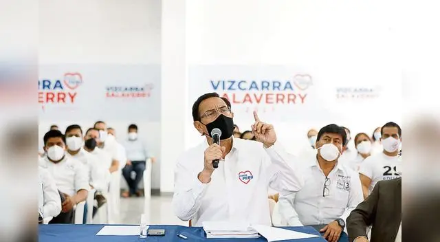 Avisado. El expresidente y actual candidato al Congreso, Martín Vizcarra, es señalado por exdirectivos de ICCGSA y Obrainsa. Foto: difusión