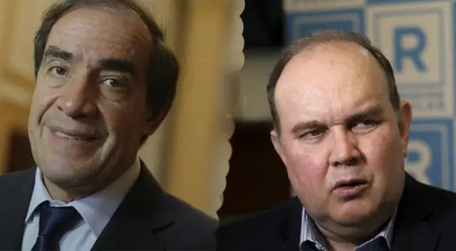 Yonhy Lescano y López Aliaga cuentan con el apoyo de la población para ser presidentes.