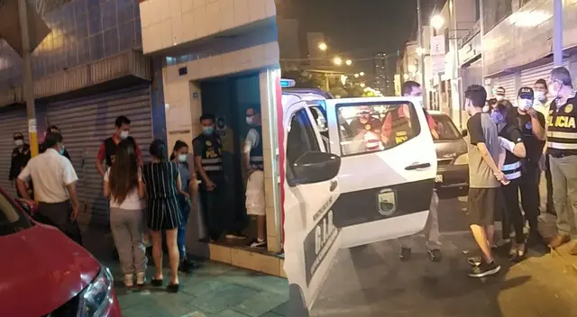 Intevienen hostal de Lince. Intevienen hostal de Lince.