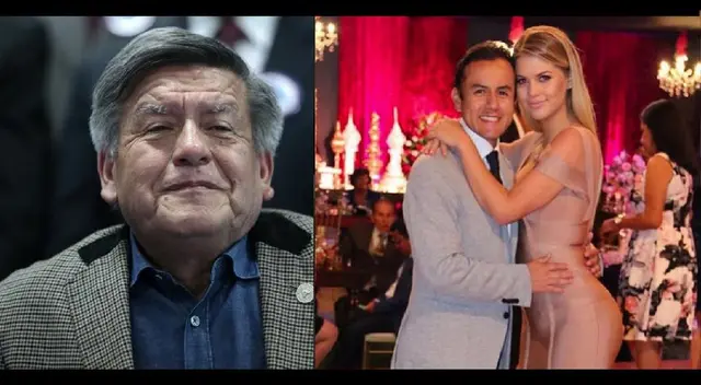 César Acuña sobre boda entre Brunella Horna y su hijo.