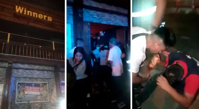 El local fue clausurado temporalmente por no contar con el certificado de seguridad, además de recibir una sanción económica que asciende al valor de una UIT.