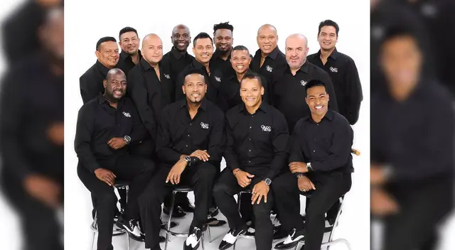 Grupo Niche celebra su primer grammy por el mejor álbum tropical Grupo Niche celebra su primer grammy por el mejor álbum tropical