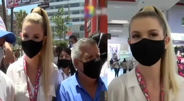 Brunella Horna se suma a campaña de César Acuña.