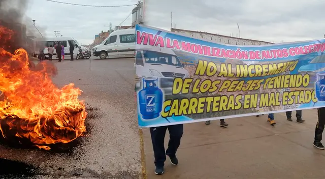 Bloquean Vías en el interior del país. Bloquean Vías en el interior del país.