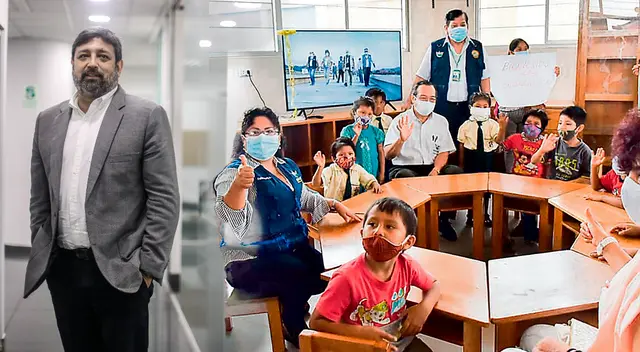 El ministro de Educación se pronunció sobre clases presenciales. El ministro de Educación se pronunció sobre clases presenciales.