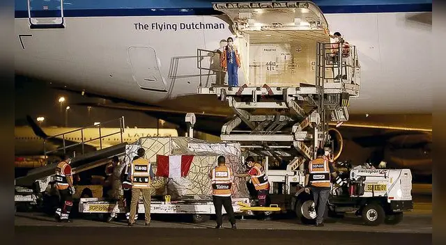 Este miércoles llegó un nuevo lote de vacunas contra el coronavirus.