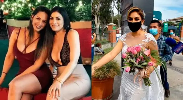 Evelyn Vela se casó el miércoles 17 de marzo con Valery Burga, y la gran ausente fue Melissa Klug.