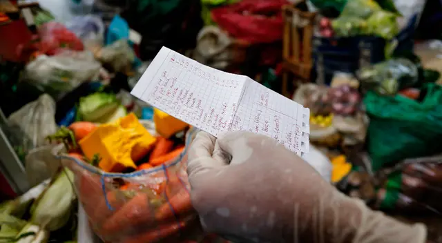 Mercados de Lima afectados por el paro de transportistas.