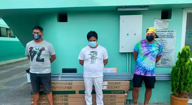 La banda estaba siendo dirigida por Paul Adrian Capcha Marcelo, quien cuenta con antecedentes por el delito de receptación en el año 2019.