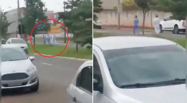 Brasil: Paciente con COVID-19 escapa del  hospital por temor a ser intubado.