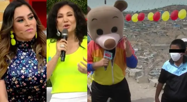 Ethel Pozo y Janet Barboza se comprometieron en vivo a través de América Hoy a llevar ayuda Ethel Pozo y Janet Barboza se comprometieron en vivo a través de América Hoy a llevar ayuda