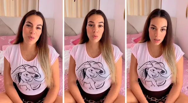 Aída Martínez contó todos los detalles de su parto bajo el agua.