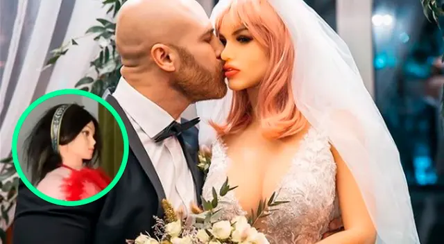 Yuri Tolochko se casó con Margo, una muñeca inflable en noviembre de 2020. Sin embargo, Margo se rompió antes de Navidad.