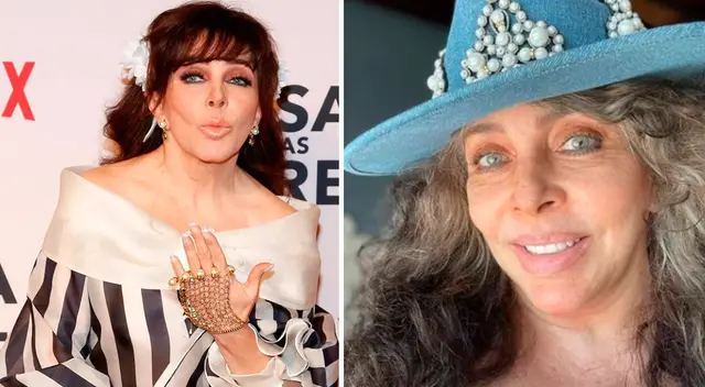 Verónica Castro recibió su primera dosis contras el COVID-19.