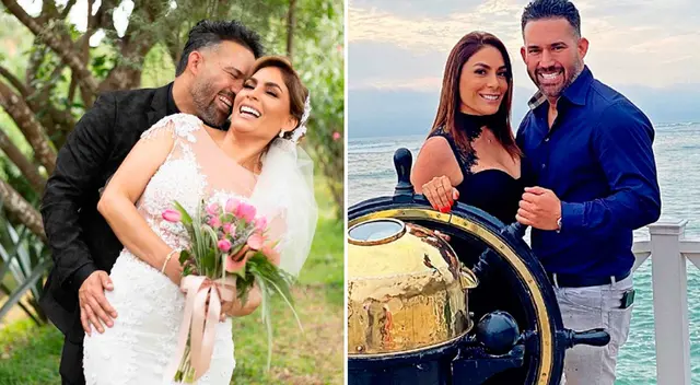 Evelyn Vela dedica mensaje a su esposo Valery Burga.