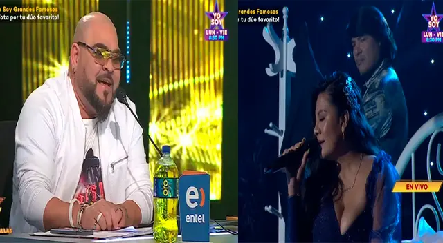 Yo Soy: Ángel López de quedó fascinado con la presentación de Sandro y Marina