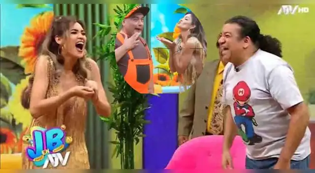 Micheille Soifer y Carlos Vílchez se jugaron fuertes bromas en sketch. Micheille Soifer y Carlos Vílchez se jugaron fuertes bromas en sketch.