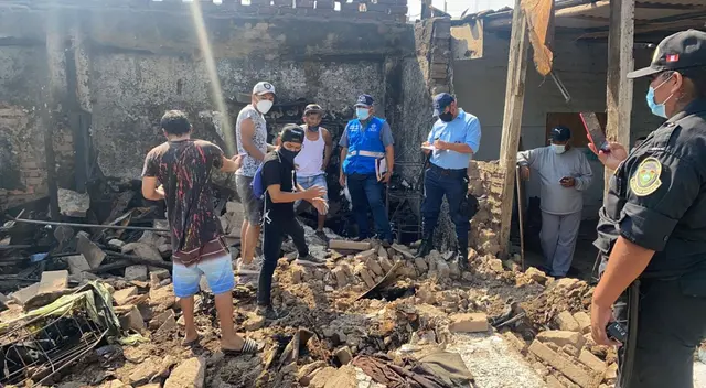 Hallan el cuerpo de un anciano tras incendio reportado en Barrios Altos Hallan el cuerpo de un anciano tras incendio reportado en Barrios Altos