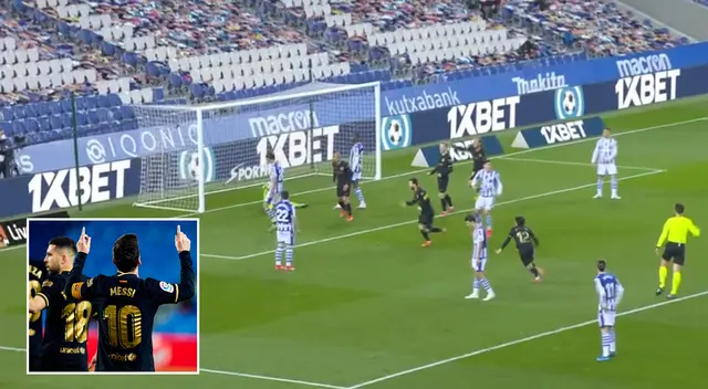 Barcelona de Lionel Messi superó 6-1 a Real Sociedad por la fecha 28 de LaLiga. Barcelona de Lionel Messi superó 6-1 a Real Sociedad por la fecha 28 de LaLiga.