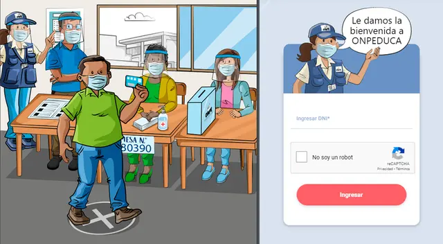 Si tienes problemas con el internet, también puedes recibirlo tu acreditación como miembro de mesa en físico. Si tienes problemas con el internet, también puedes recibirlo tu acreditación como miembro de mesa en físico.