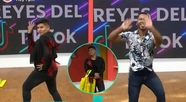 Maykol Show y Edson Dávila bailaron "La ricotona" en América Hoy para ver quién se quedaría cómo colaborador. Maykol Show y Edson Dávila bailaron "La ricotona" en América Hoy para ver quién se quedaría cómo colaborador.