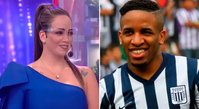 Melissa Klug feliz por su expareja Jefferson Farfán.