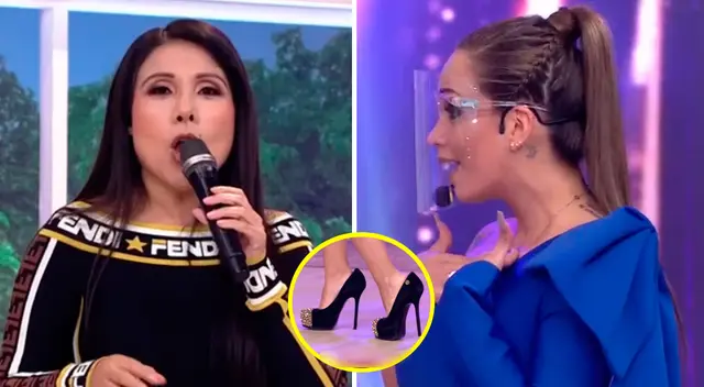 Tula Rodríguez pasó un divertido momento en vivo. Tula Rodríguez pasó un divertido momento en vivo.