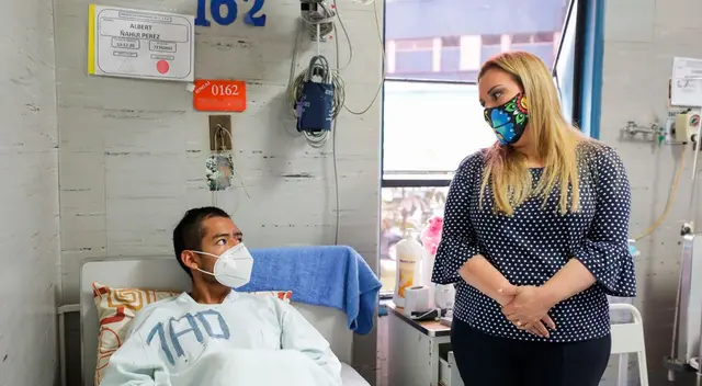 Albert deberá acudir a un centro de salur para seguir siendo evaluado en la vista, cabeza y nariz para ver su evolución. Albert deberá acudir a un centro de salur para seguir siendo evaluado en la vista, cabeza y nariz para ver su evolución.