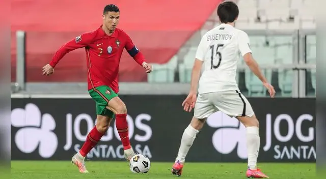 Cristiano Ronaldo feliz por la victoria de Portugal y triste porque no pudo anotar.