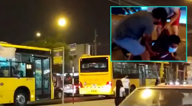 Capturan a delincuentes que robaban a buses alimentadores del Metropolitano.