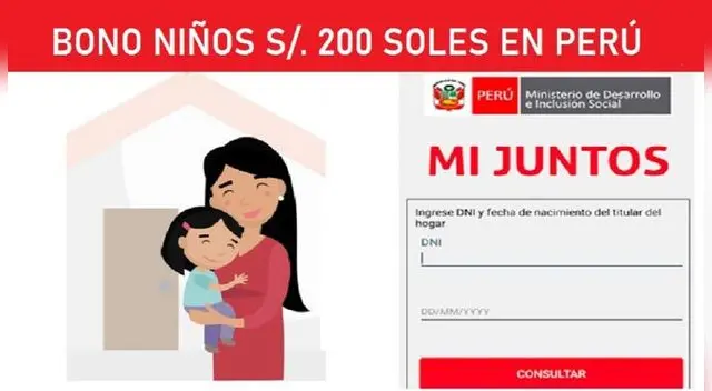 Bono Niños 2021: ¿mi hogar debe estar registrado en Mi Juntos para recibir subsidio? Bono Niños 2021: ¿mi hogar debe estar registrado en Mi Juntos para recibir subsidio?
