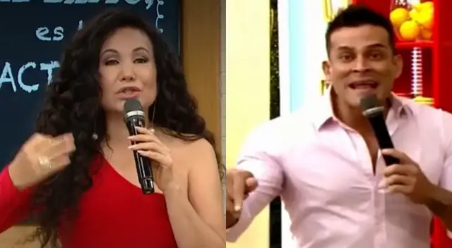 Janet Barboza fue troleada por Christian Domínguez Janet Barboza fue troleada por Christian Domínguez