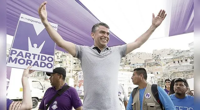 Julio Guzmán, candidato presidencial por el Partido Morado, dijo que “zar de la vacuna” tendrá rango ministerial. Julio Guzmán, candidato presidencial por el Partido Morado, dijo que “zar de la vacuna” tendrá rango ministerial.