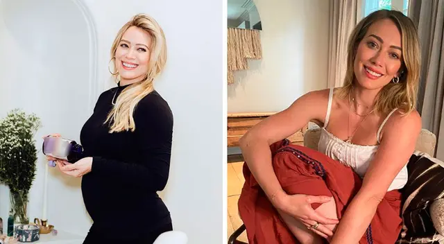 Hilary Duff presenta emocionada a su tercer hijo. Hilary Duff presenta emocionada a su tercer hijo.