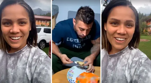 Andrea San Martín y Sebastián Lizarzaburu viajaron a Huaraz.